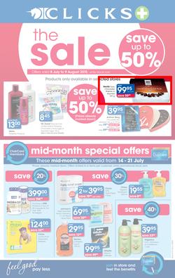 Clicks : The Sale (8 Jul - 9 Aug 2015), page 1