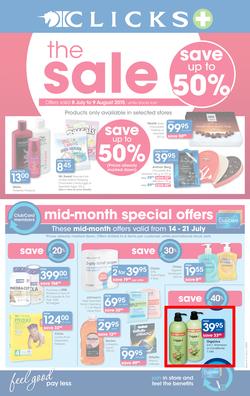 Clicks : The Sale (8 Jul - 9 Aug 2015), page 1