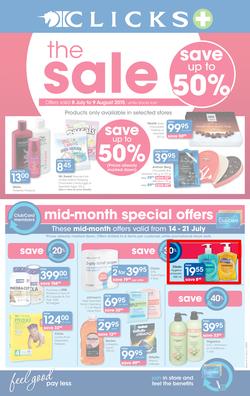 Clicks : The Sale (8 Jul - 9 Aug 2015), page 1