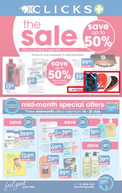Clicks : The Sale (8 Jul - 9 Aug 2015), page 1