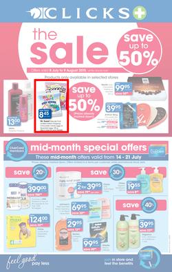 Clicks : The Sale (8 Jul - 9 Aug 2015), page 1