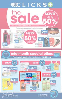 Clicks : The Sale (8 Jul - 9 Aug 2015), page 1
