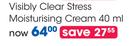 Neutrogena Visibly Clear Stress Moisturising Cream-40ml Each