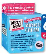 Dirty Works Miracle Cream-50ml Each