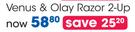 Gillette Venus & Olay Razor 2-Up
