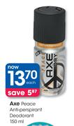 Axe Peace Anti-Perspirant Deodorant-150ml