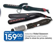 Vidaal Sassoon Straighteners And Curlers-Each