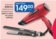 BaByliss Hairdryers & Straighteners-Each