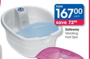 Safeway Vibrating Foot Spa-Each
