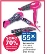 Accessorize Hairdryers & Straighters-Each