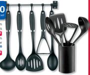 Clicks 5 Piece Nylon Hanging Utensils-Per Set