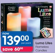 Luma Lites Flameless Candles-Per Pack