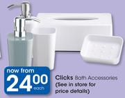Clicks Bath Accessories-Each