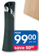 Clicks Gravity Electronic Pepper Mill-Per Set