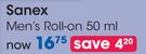 Sanex Men's Roll-On-50ml