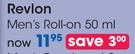 Revlon Men's Roll-On-50ml