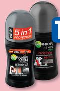 Garnier Men's Roll-On-50ml Each