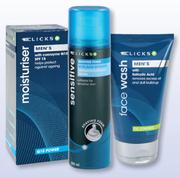 Clicks Men's Facial Care Or Shaving Preparation Products-Each