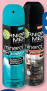 Garnier Men's Deodorant-150ml Each