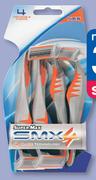 Super-Max Disposable Razor 4 Pack-Per Pack