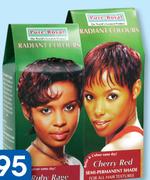 Pure Royal Radiant Semi-Permanent Colour-100ml Each
