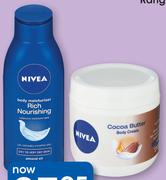 Nivea Body Lotions And Creams(Excludes Q10 Range And In Shower Lotion)-400ml Each