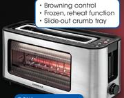 Kambrook 2 Slice Aspire Glass Toaster