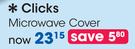 Clicks Microwave Cover