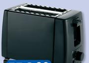 Clicks 2 Slice Black Toaster JA-2785