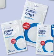 Clicks Zipper Bags-Per Pack