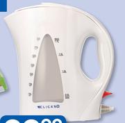 Clicks 1.7Ltr Black Or White Auto Kettle