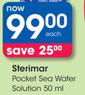 Sterimar Pocket Sea Water Solution-50ml Each
