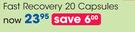 Hot Toddy Fast Recovery 20 Capsules-Per Pack