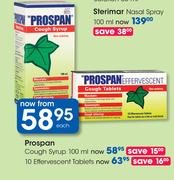 Prospan 10 Effervescent Tablets-Each