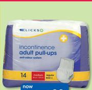 Clicks Incontinence Large Adult Pull Ups-Per Pack