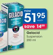 Gelacid Suspension-200ml Each