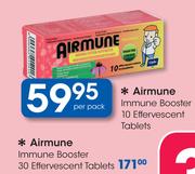Airmune Immune Booster 30 Effervescent Tablets-Per Pack