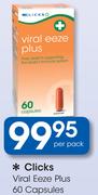Clicks Viral Eeze Plus 60 Capsules-Per Pack