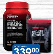 GNC Pro Performance AMP Amplified Wheybolic Extreme 60 21 Servings-Each