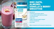 GNC Total Lean Shake Chocolate Or Vanilla-768g Each