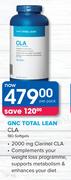 GNC Total Lean CLA 180 Softgels-Per Pack