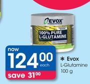 Evox L-Glutamine-100gm