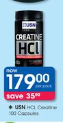 USN HCL Creatine-100 Capsules Per Pack