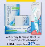Clicks Denture Care Products-Each