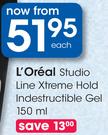 L'Oreal Studio Line Xtreme Hold Indestructible Gel-150ml