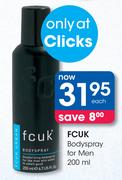 Fcuk Bodyspray For Men-200ml