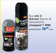 Garnier Roll-On & Deodorants-Each