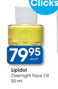 Lipidol Overnight Face Oil-50ml