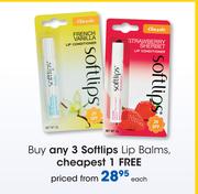 Softlips Lip Balms-Each