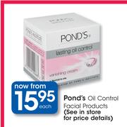 Pond's Oil Control Facial Products-Each